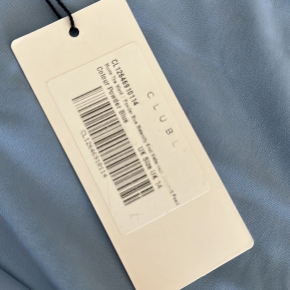 Club London blue halter romper size 10. Never worn. - Picture 3 of 8